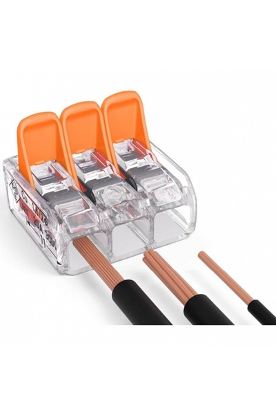 WAGO Conector slim MYF 3X6mm2 221-613