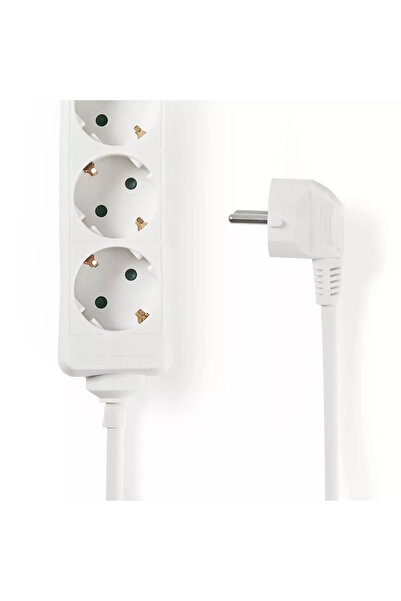 Nedis Prelungitor 3 prize 1.5m 3x1.5mm2 3680W 16A alb