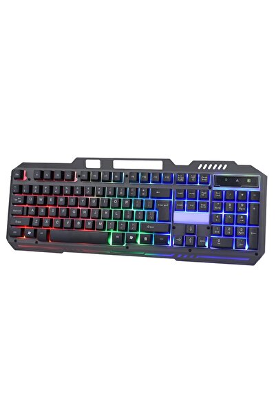 Varr Tastatura gaming multimedia USB iluminare fundal LED