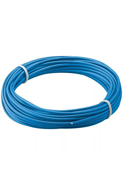 goobay Insulated multi-core copper cable 10m blue 1x0.14mm