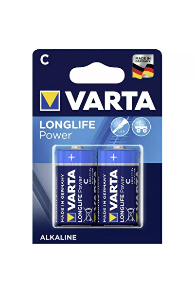 Varta Set baterii C R14 LONGLIFE Power alcaline 2buc