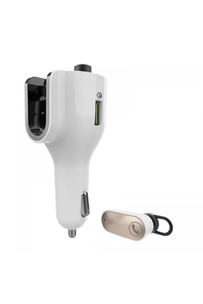 Well FM Modulator with Bluetooth Ringer Headset