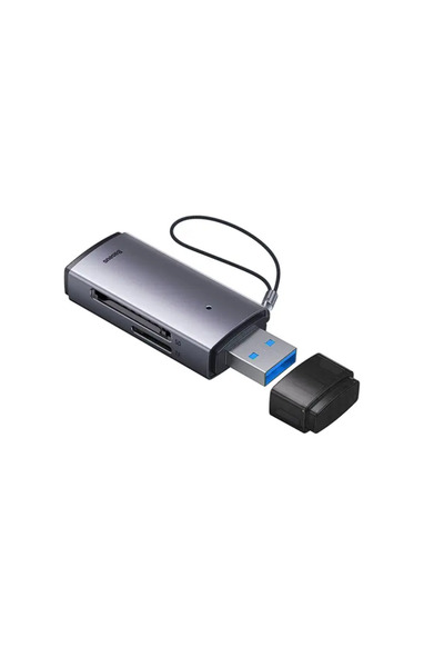 Baseus CARD READER external Lite WKQX060013 USB 3.0 reads / writes SD /microSD 480Mbps maximum 512GB met