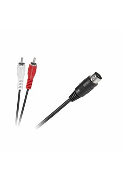 Cabletech Καλώδιο 5 θέσεων με 2 RCA 1.2m