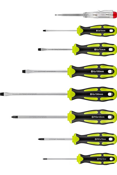 goobay Σετ κατσαβιδιών 8 τεμαχίων σε πλαστική θήκη