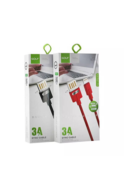 Golf Cable Double iPhone 61I black 3000mAh 1.2m