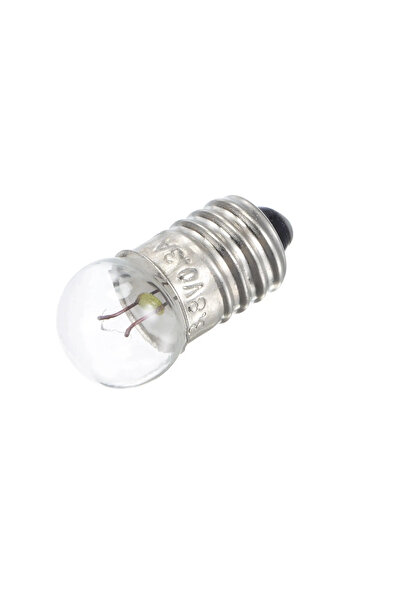 OEM Flashlight bulb with E10 thread 3.8V 300mA with round globe