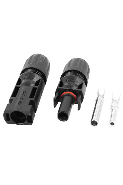 V-TAC Set mufe MC4 conectori mama si tata pentru montare pe fir 2buc