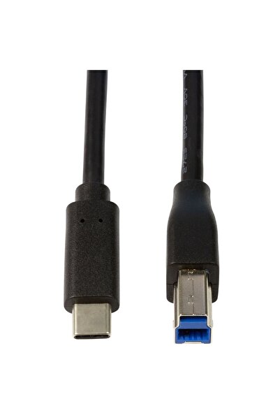 LogiLink Cable USB 3.0 B plug - USB type C plug 2m black CU0163