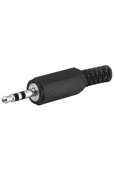 goobay Mufa Jack 3.5 mm stereo tata cu protectie cablu din plastic