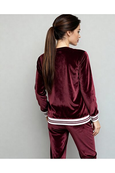 MAY Underwear Imported Velvet Cuffed Women's Pajama Set