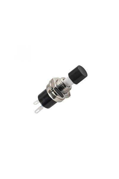 OEM Buton intrerupator mini negru OFF-(ON) fara retinere 1 circuit 12V 1.5A i...