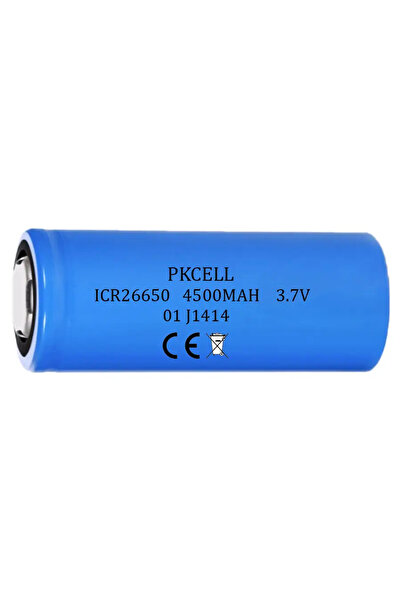 PKCELL Acumulator Li-Ion 26650 4500mAh buton superior (602)