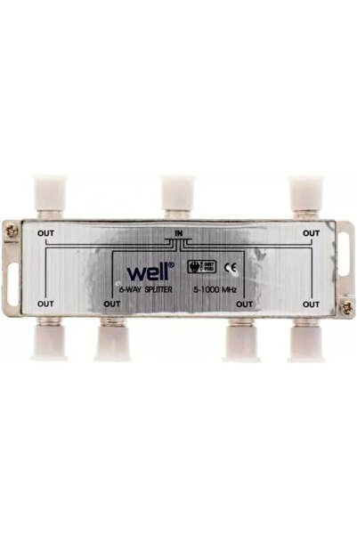 Well Distribuitor semnal TV 6 cai 1000Mhz Well