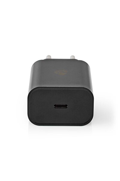 Nedis Mains charger 3A 1-output USB type C PD 18W black