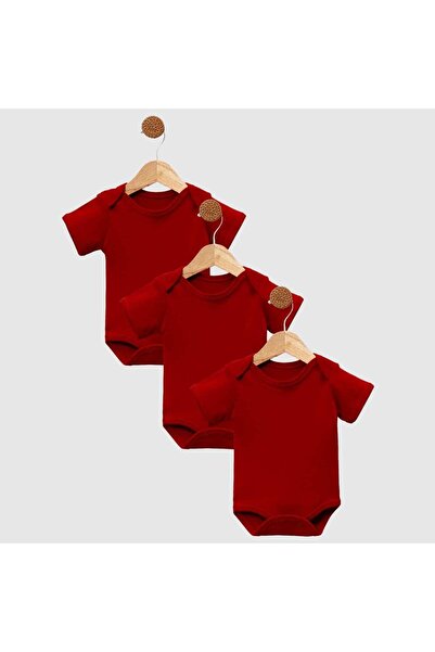 jijek baby kids بدلة أطفال قطنية من جيجيك مكونة من 3 قطع بأكمام قصيرة - ناعمة...