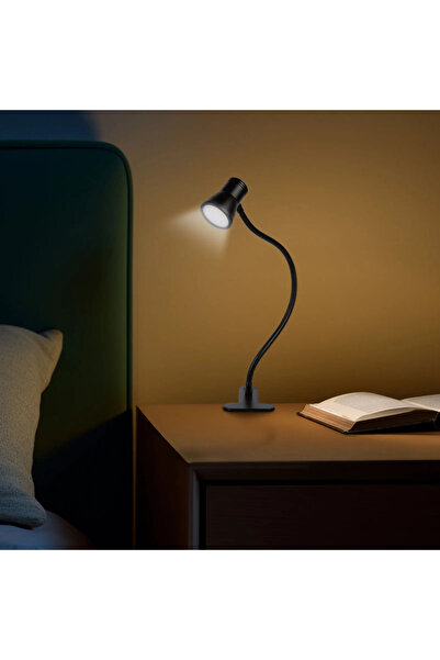 Phenom Lampa LED de birou flexibila cu clema/ USB/ 500lm reglaj intensitate s...