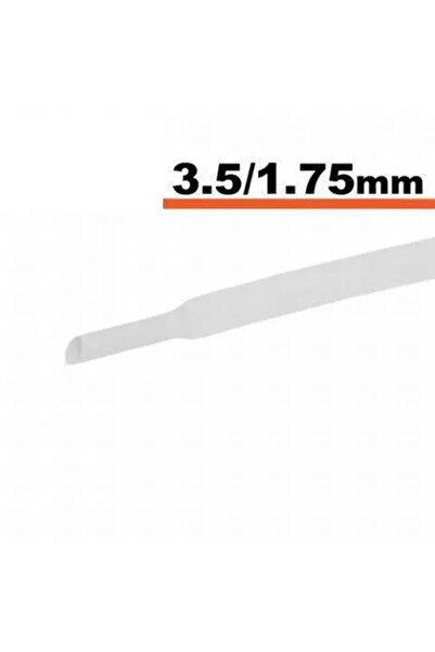 OEM Tub termocontractibil alb 3.5 mm/ 1.75 mm 0.5m