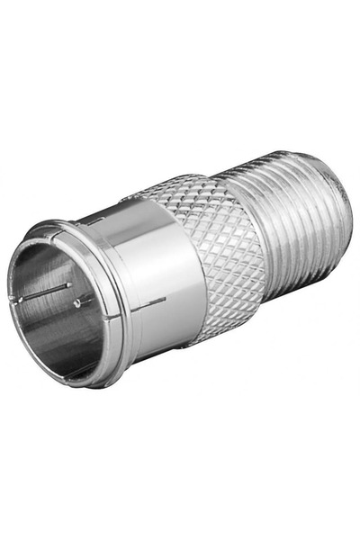 goobay Adaptor F tata - F mama zinc