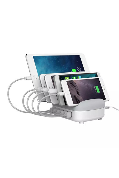 Orico Incarcator AC - 5 Porturi USB 5V 2.4A 40W alb DUK-5P