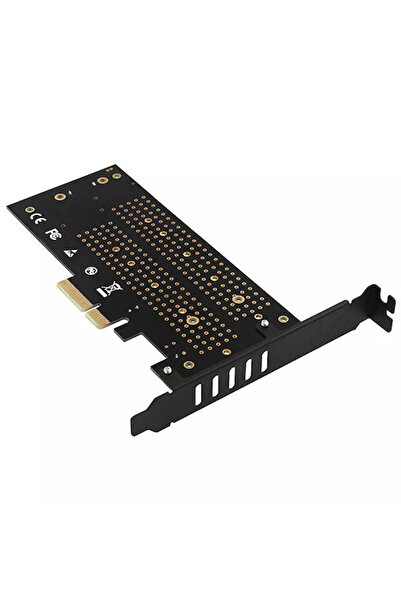 Axagon Adaptor Intern PCEM2-D PCI-E 3.0 4x - DUAL M.2 SSD (NVMe + SATA) Voltaj Dual SSD pana la 110mm AXAGO