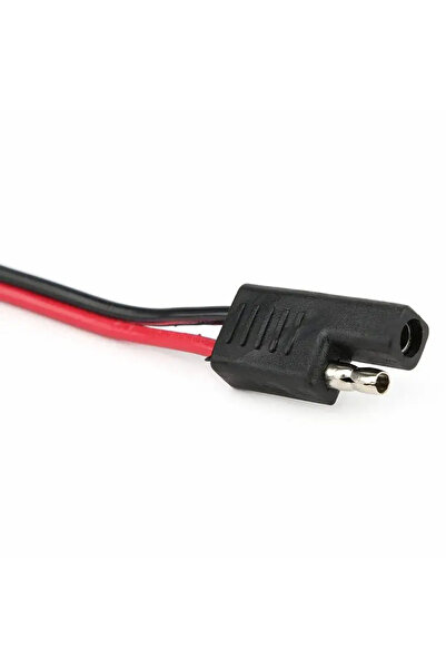 OEM Cable with TAKSI PAS connector 8MM 18AWG (- stripped) red