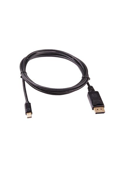 OEM Cablu video mini DisplayPort tata la DisplayPort tata 1.8m contacte aurite negru