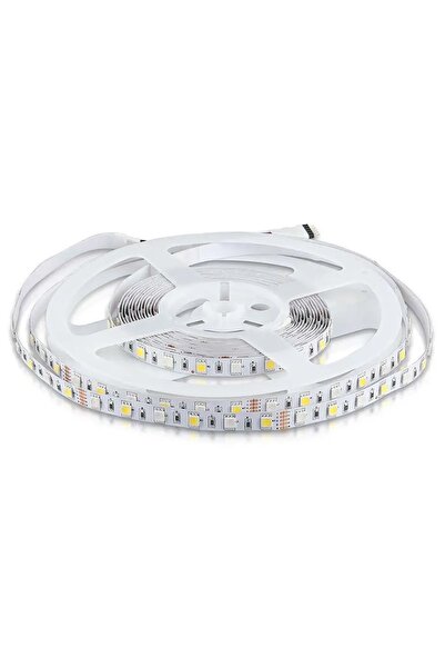 V-TAC Banda LED SMD5050 60LED/m RGB +alb rece 6500K 12V IP20 5m SKU-212159