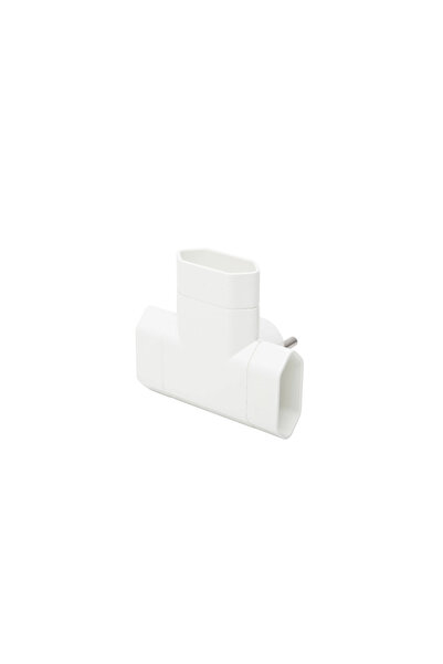 Home by Somogyi EURO socket x3 T distributor, white, recessed mounting