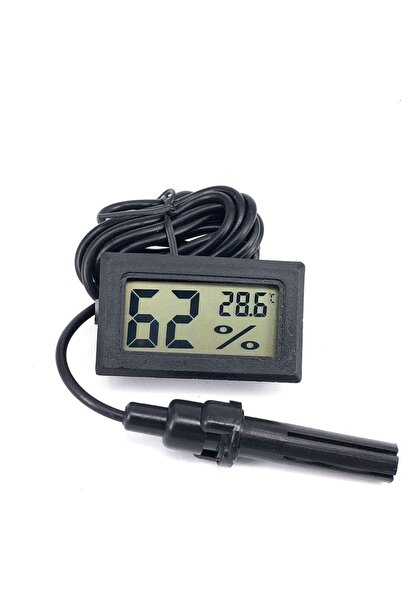 OEM LCD thermometer+humidity with probe