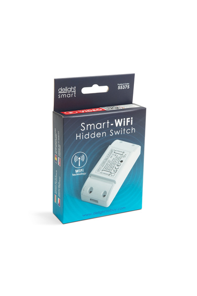 DELIGHT Comutator ascuns Wi-Fi inteligent 90-250V 16A Amazon Alexa Google Home compatibilitate IFTTT