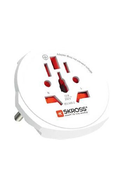 SKROSS Adaptor priza universal Pro Light USB World 1.302470