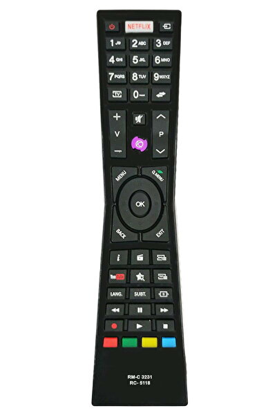 OEM Compatible TV remote control Vestel RM-C3231 RC-5118 IR 1423 (323)