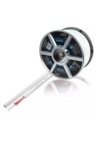 Profigold Speaker cable 2x2.5 mm white OFC copper PROFESSIONAL