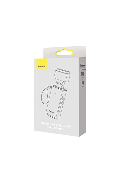 Baseus CARD READER external Lite WKQX060013 USB 3.0 reads / writes SD /microSD 480Mbps maximum 512GB met