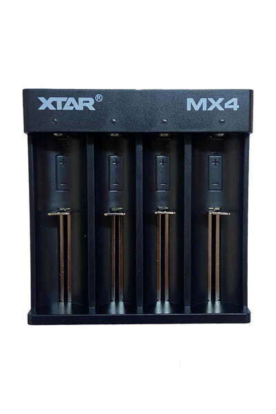 XTAR Incarcator acumulatori 1.5V 3.6V 3.7V Li-Ion /1.2V Ni-MH /3.2V LiFePO4 4x sloturi pentru incarcare M