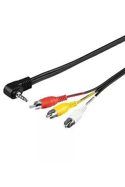 goobay Cablu Jack 3.5 mm 4 pini la 3x RCA 1.5m