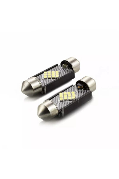 CarGuard Set LED auto SMD SOFIT 39mm C5W Can-bus 3W 12V 240lm alb pentru interior / portbagaj