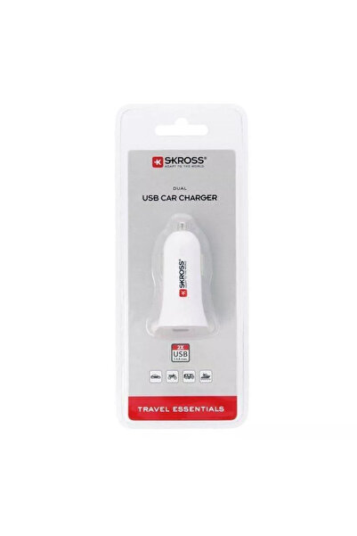 SKROSS USB car cigarette lighter power supply 12-24V 3.4A