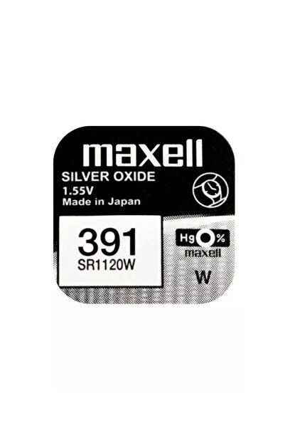 Maxell Μπαταρία ρολογιού SR1120W V391 AG8 1.55V οξείδιο του αργύρου 1 τεμ.