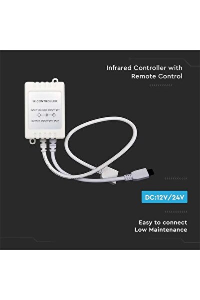 V-TAC Controller banda LED 3in1 RGB 24 butoane SKU-2901