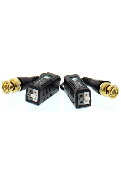 Well HD video balun with clip for UTP/FTP cable