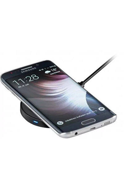 goobay Incarcator wireless plat (S) pentru smartphone/dispozitiv compatibil Qi negru