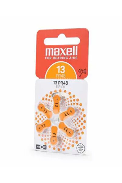Maxell Baterii pentru aparat auditiv PR48 ZA13 6buc/blister