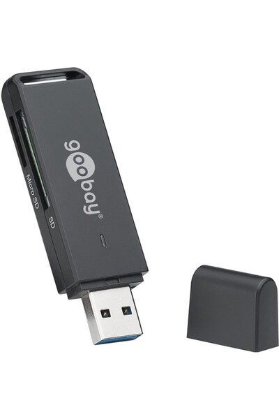 goobay USB 3.0 card reader for SDXC SDHC MicroSD and SD 58260