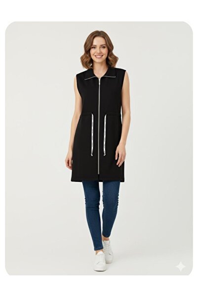 sarıdağ Modal Vest Is a Modest Vest Jacket.