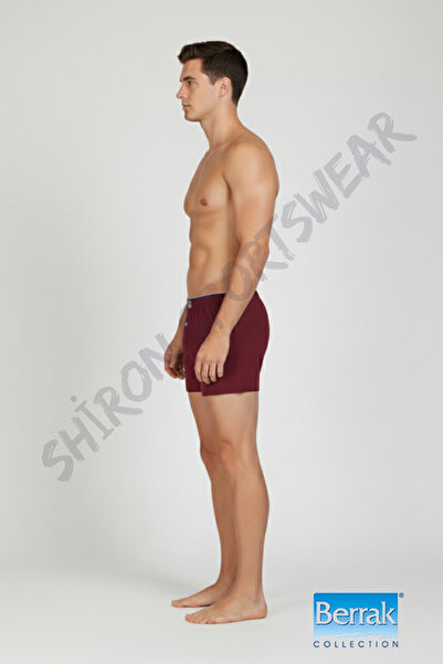 Shiron Sportswear&Company Men's Boxer Combed Cotton 5-Pack 100% Cotton - Berrak 1099
