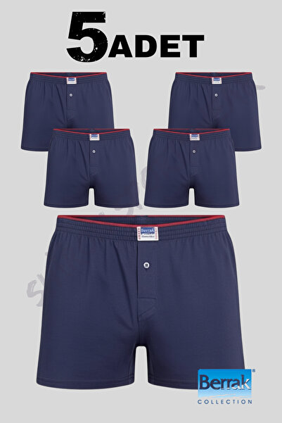 Shiron Sportswear&Company Ανδρικά μποξεράκια χτενισμένα βαμβακερά 5 τεμαχίων ...