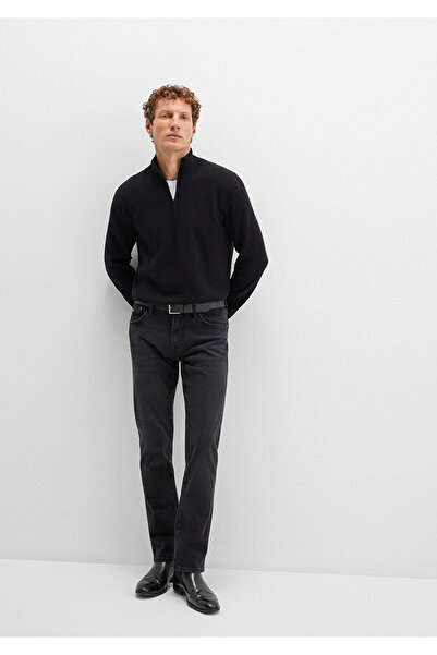 Mavi Half zip sweater black