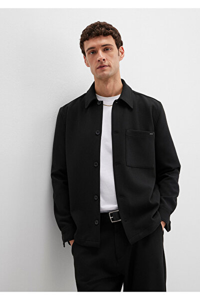 Mavi Pocket Detailed Black Shirt Regular Fit / Regular Cut 0211677-900